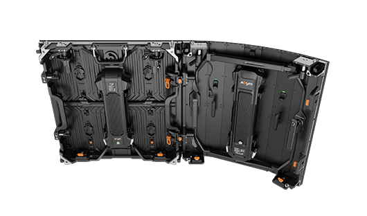 Rear view of FL3.9W V2 panels connected to NT3.9W V2 panels.Rear view of FL3.9W V2 panels connected to NT3.9W V2 panels.