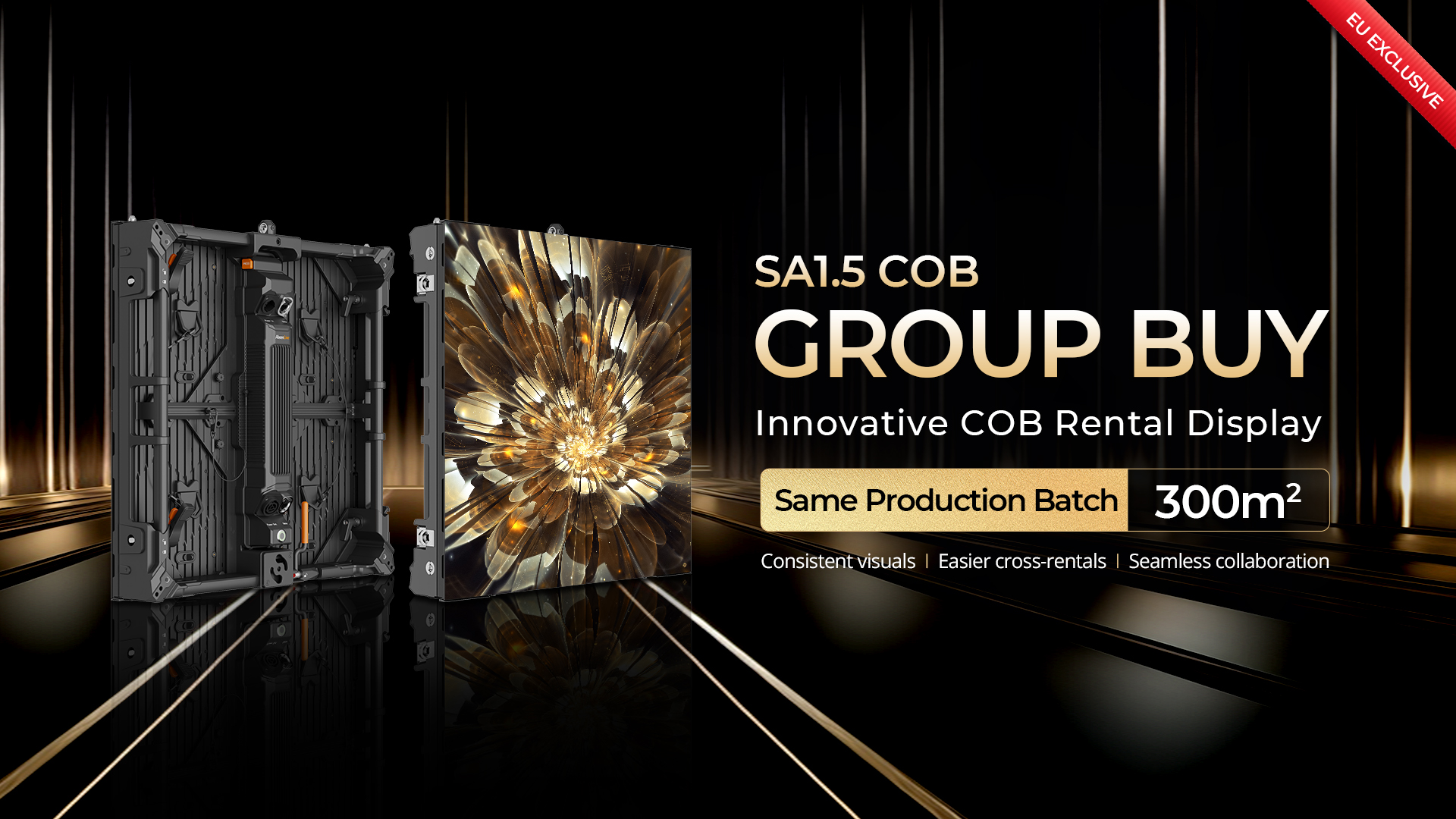 SA1.5 COB Group Buy - Innovative COB Rental Display